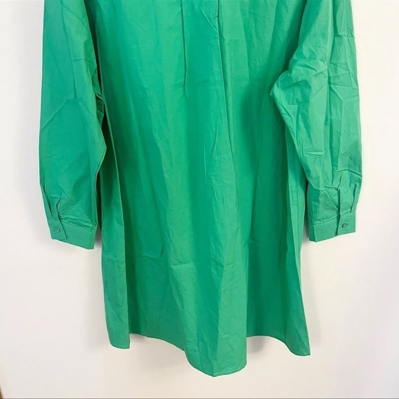 Princess Polly Green Button Front Shirt Dress Size 6 NEW Emersyn Collared - Picture 12 of 12